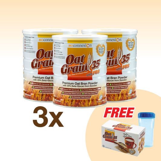 3X OATGRAIN 35 (500g) Bundle Promo
