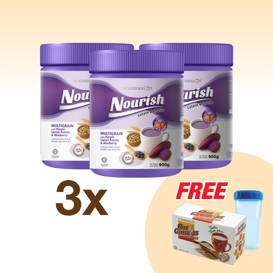 3X NOURISH (900g) Bundle Promo